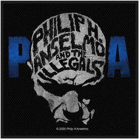 Anselmo, Phillip H. And The Illegals Face (100mm x 95mm) Woven Sew-On Patch
