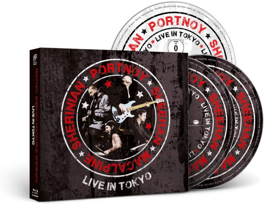 Portnoy/Sheehan/MacAlpine/Sherinian - Live In Tokyo (2021 2CD/Blu-Ray Coll. Ed. reissue) (RA/B/C) - CD - New