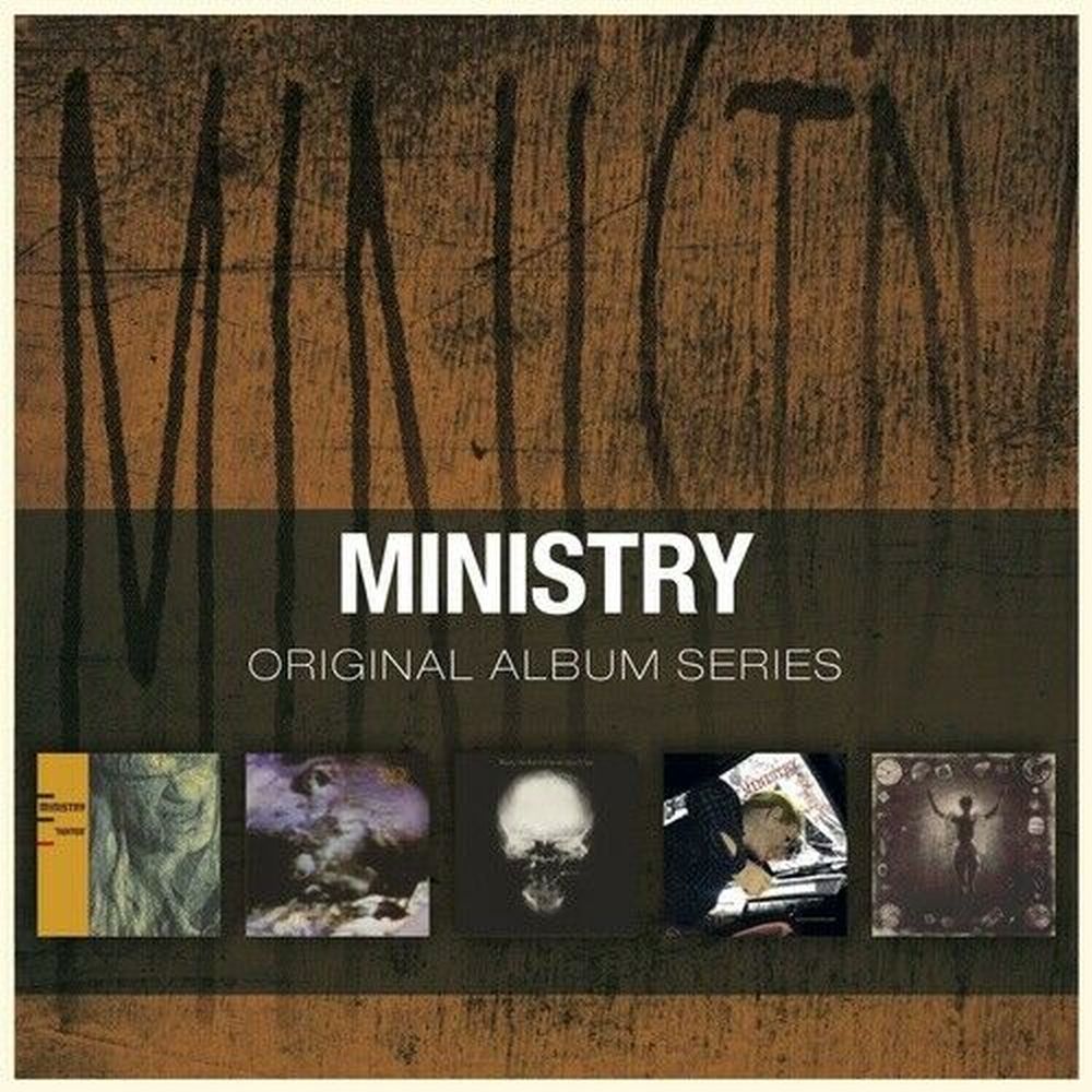 Ministry - Original Album Series (Twitch/The Land Of Rape And Honey/The Mind Is A Terrible Thing To Taste/In Case You Didn't Feel Like Showing Up - Live/Psalm 69) (LP Replicas) (5CD) - CD - New