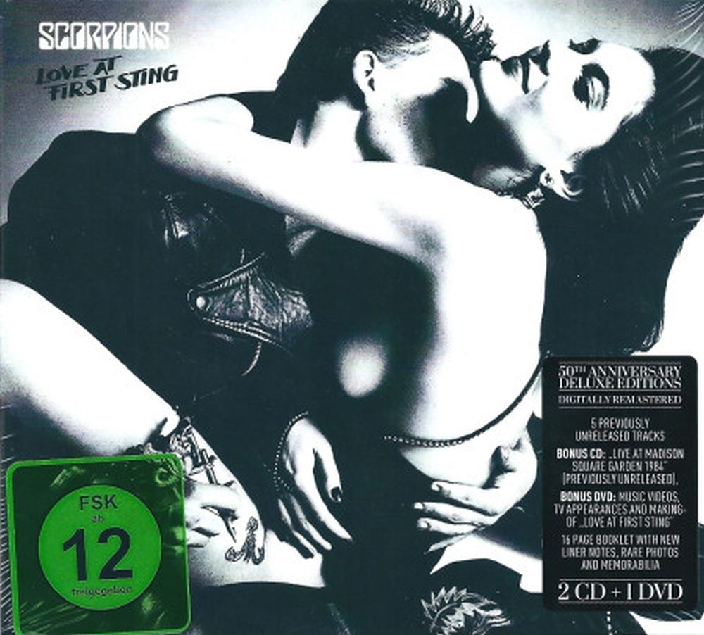 Scorpions - Love At First Sting (50th Ann. Deluxe Ed. 2CD/DVD w. 5 bonus tracks + live set) (R0) - CD - New