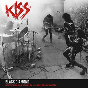 Kiss - Black Diamond: Lafayette Music Room, Memphis, TN. April 18th, 1974 - FM Broadcast (Ltd. Ed. Pink vinyl - 500 copies) - Vinyl - New