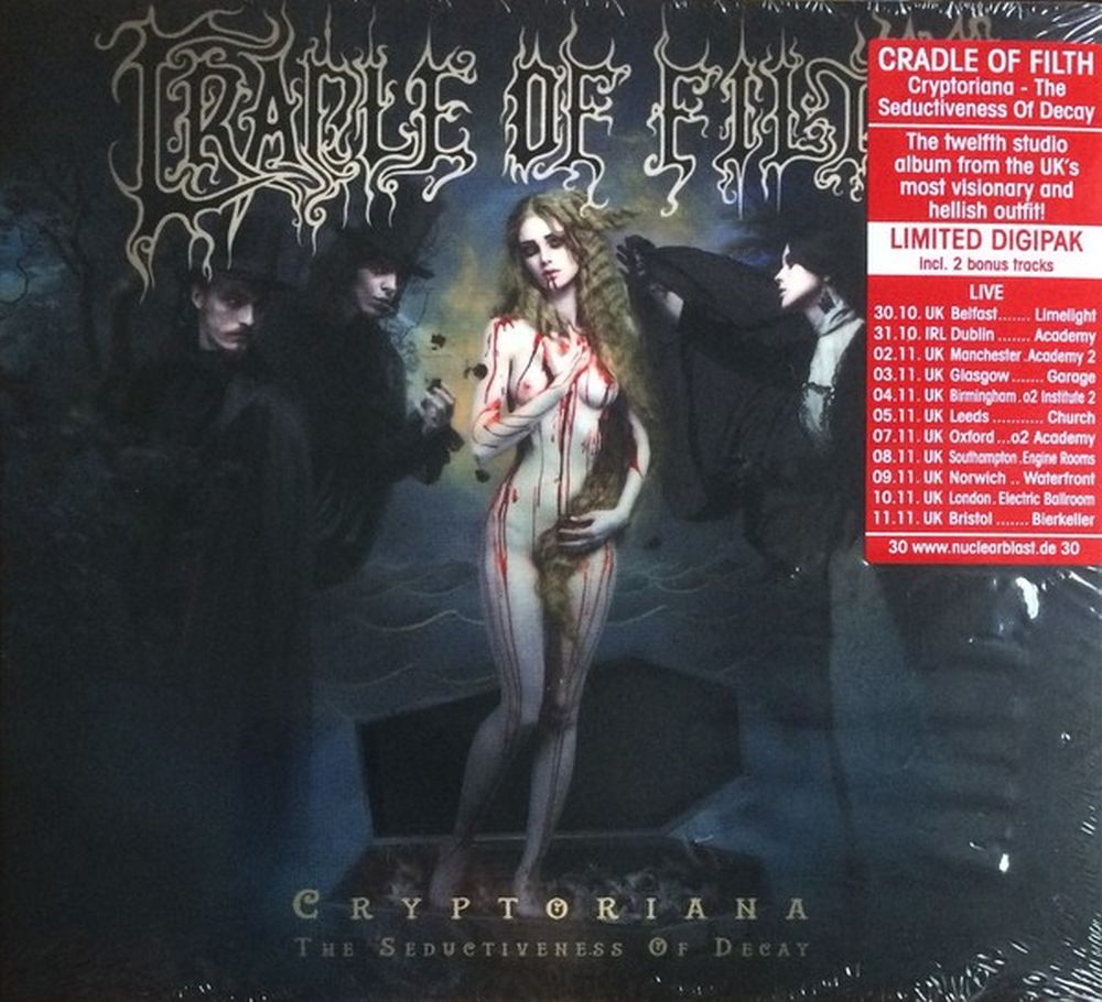 Cradle Of Filth - Cryptoriana - The Seductiveness Of Decay (U.S. digi. w. 2 bonus tracks) - CD - New