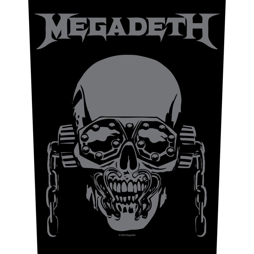 Megadeth - Vic Rattlehead - Sew-On Back Patch (295mm x 265mm x 355mm)