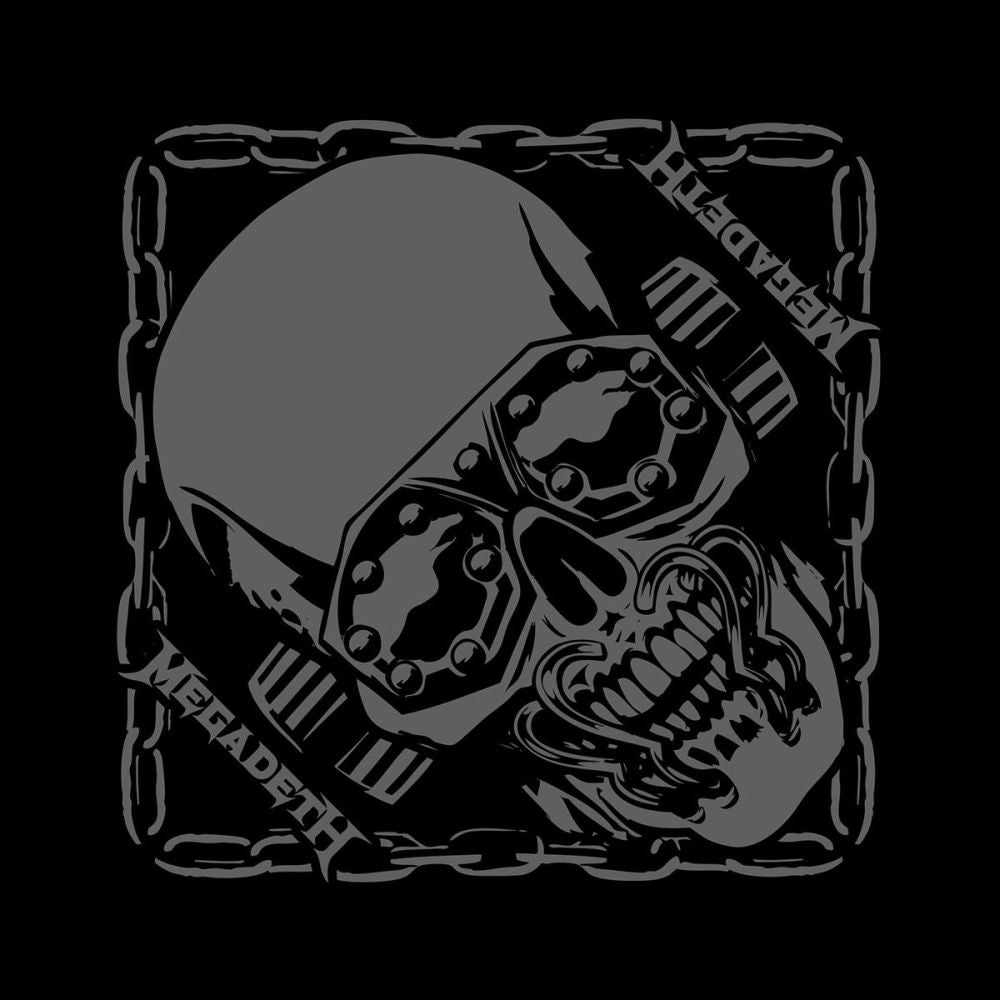 Megadeth - Bandana (Vic Rattlehead) (54mm x 52mm)