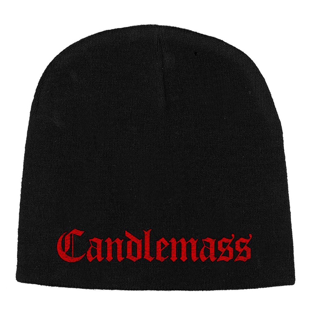 Candlemass - Knit Beanie - Embroidered - Logo
