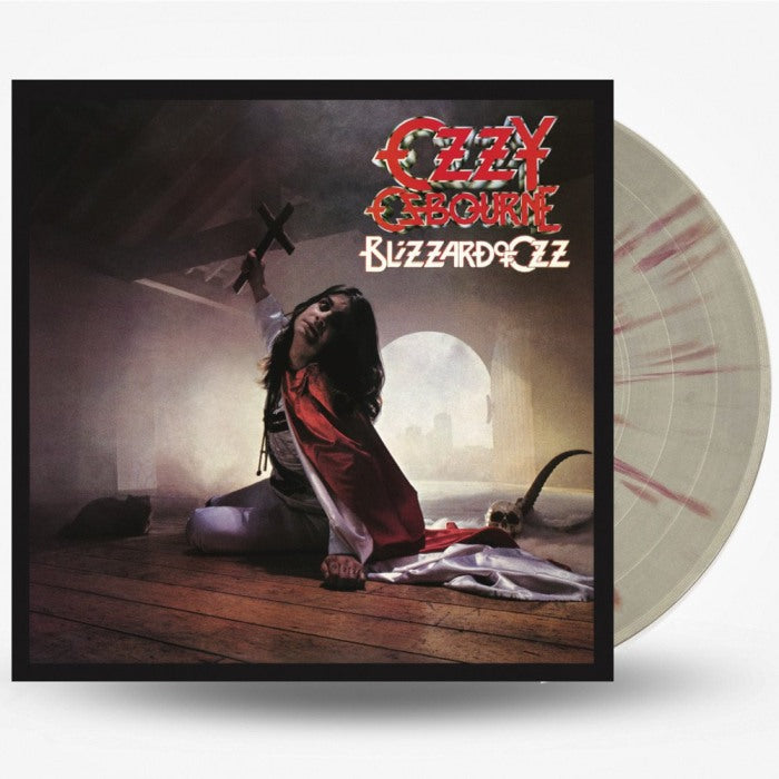 Osbourne, Ozzy - Blizzard Of Ozz (2021 Silver w. Red Swirls Vinyl reissue) - Vinyl - New