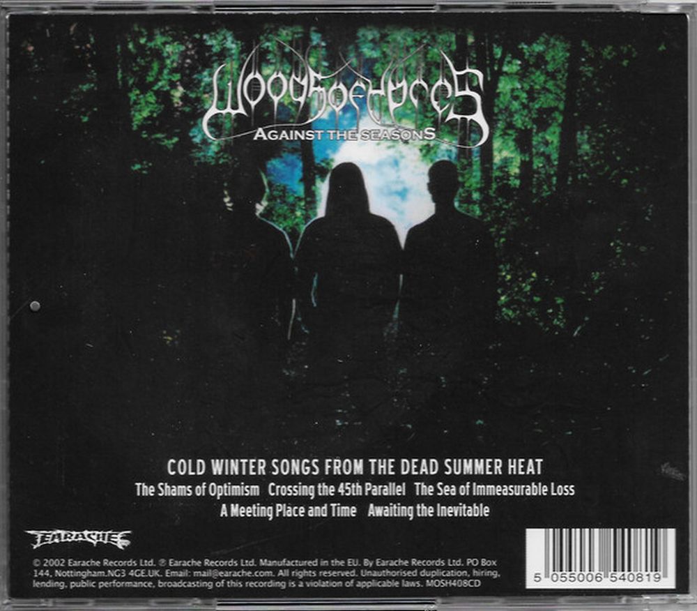 Woods Of Ypres - Against The Seasons: Cold Winter Songs From The Dead Summer Heat - CD - New