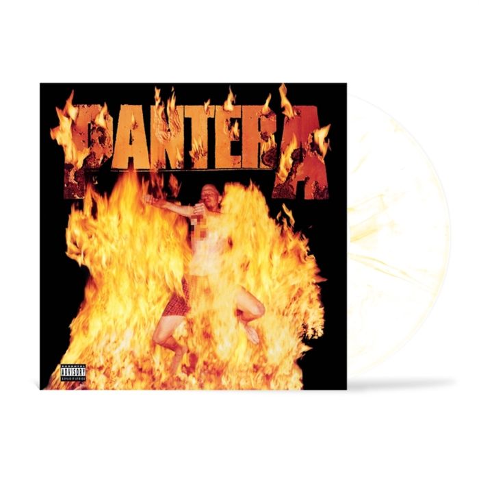 Pantera - Reinventing The Steel (Ltd. Ed. 2021 White & Southern Flames Yellow Marbled Vinyl reissue) - Vinyl - New