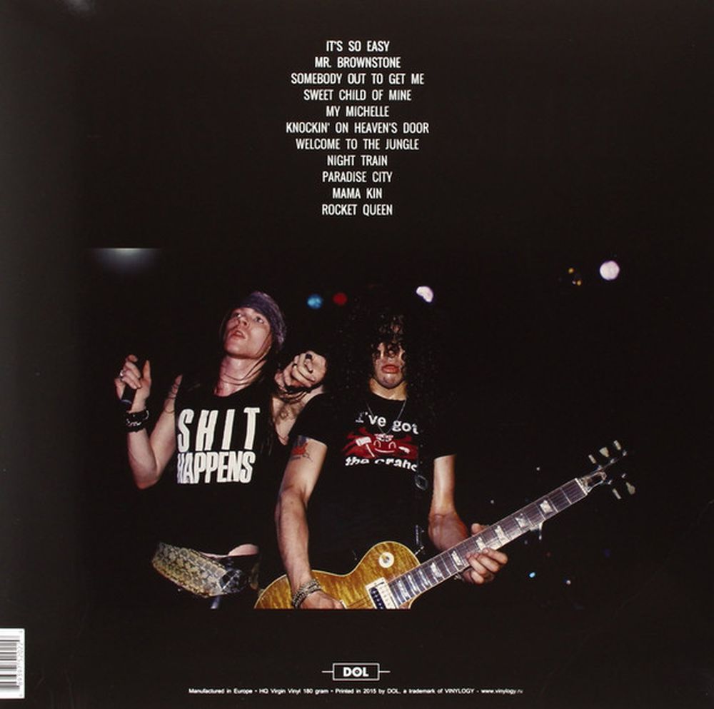 Guns N' Roses - Live: New York City, February 2, 1988 (180g Red vinyl) - Vinyl - New