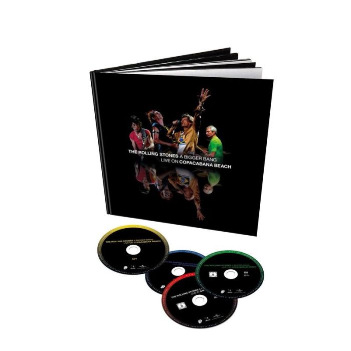 Rolling Stones - Bigger Bang, A - Live On Copacabana Beach (Ltd. Deluxe Ed. 2CD/2xBlu-Ray Bookpack) (RA/B/C) - CD - New