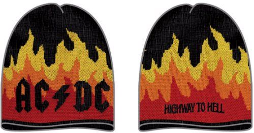 ACDC - Knit Beanie - Embroidered - Highway To Hell