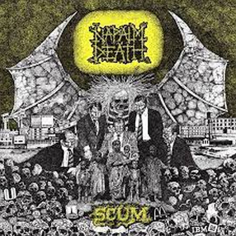 Napalm Death - Scum (Ltd. Ed. Clear Vinyl FDR remaster) - Vinyl - New