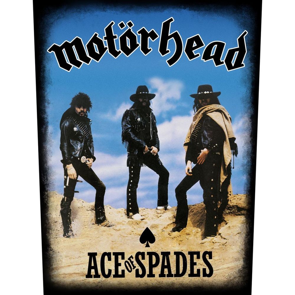 Motorhead - Ace Of Spades Album - Sew-On Back Patch (295mm x 265mm x 355mm)