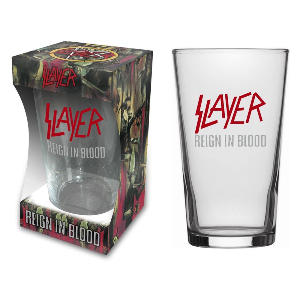 Slayer - Beer Glass - Pint - Reign In Blood