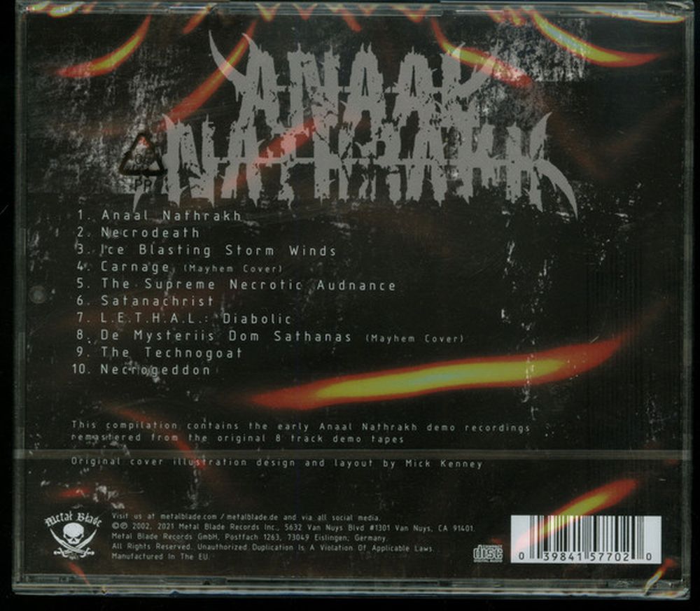 Anaal Nathrakh - Total Fucking Necro (2021 reissue) - CD - New