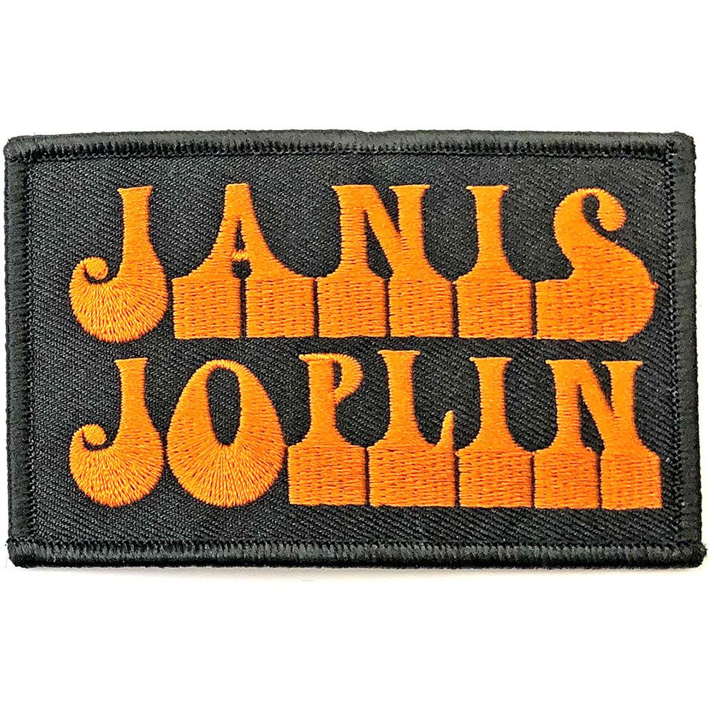 Joplin, Janis - Logo Star (100mm x 60mm) Sew-On Patch