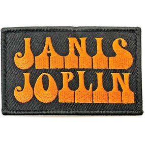 Joplin, Janis - Logo Star (100mm x 60mm) Sew-On Patch