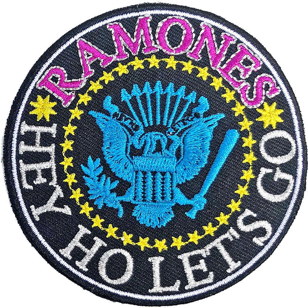 Ramones - Hey Ho Let's Go (80mm) Sew-On Patch
