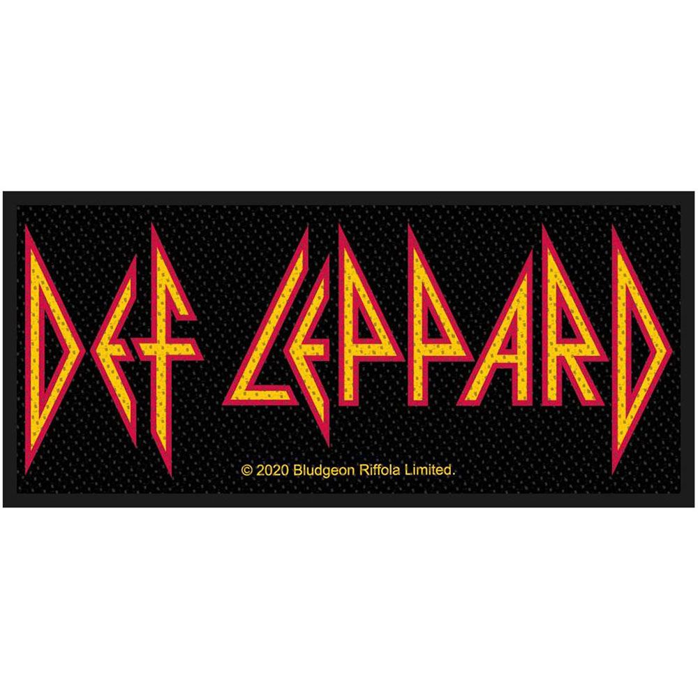 Def Leppard - Logo (100mm x 50mm) Sew-On Patch
