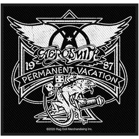 Aerosmith - Permanent Vacation (100mm x 90mm) Sew-On Patch