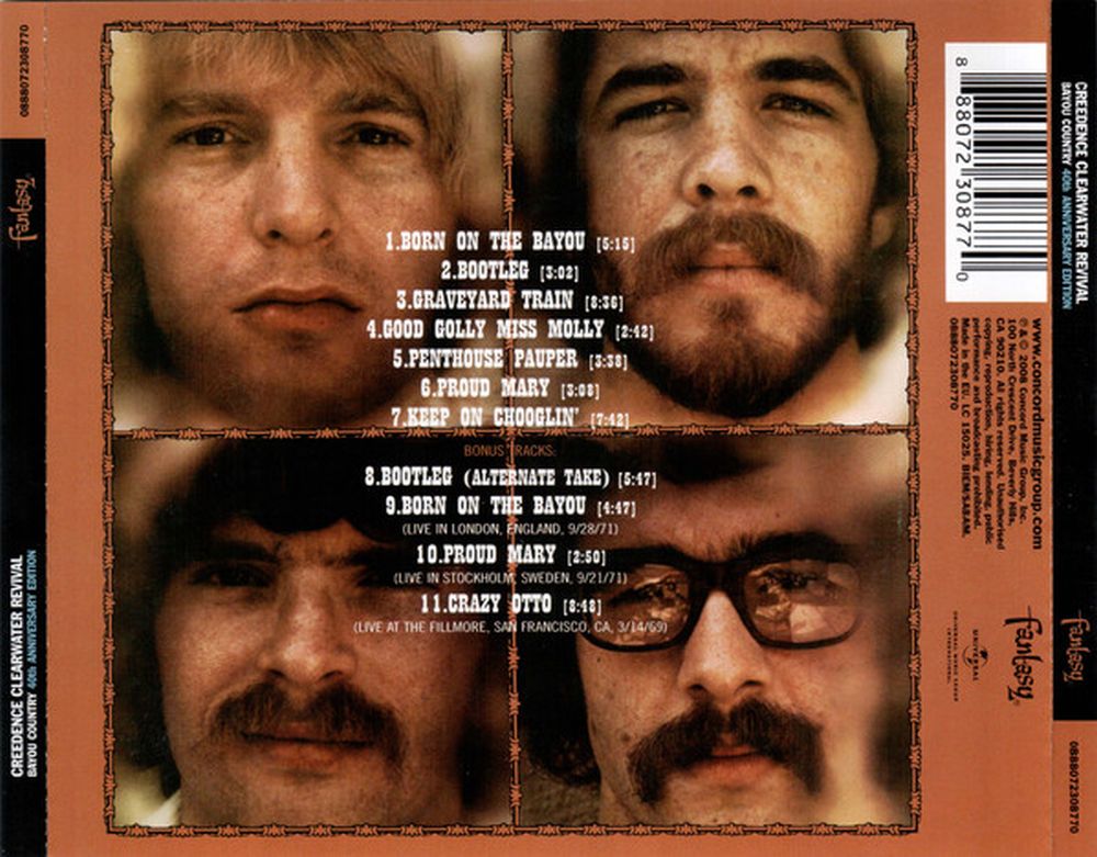 Creedence Clearwater Revival - Bayou Country (40th Ann. Ed. w. 4 bonus tracks) - CD - New