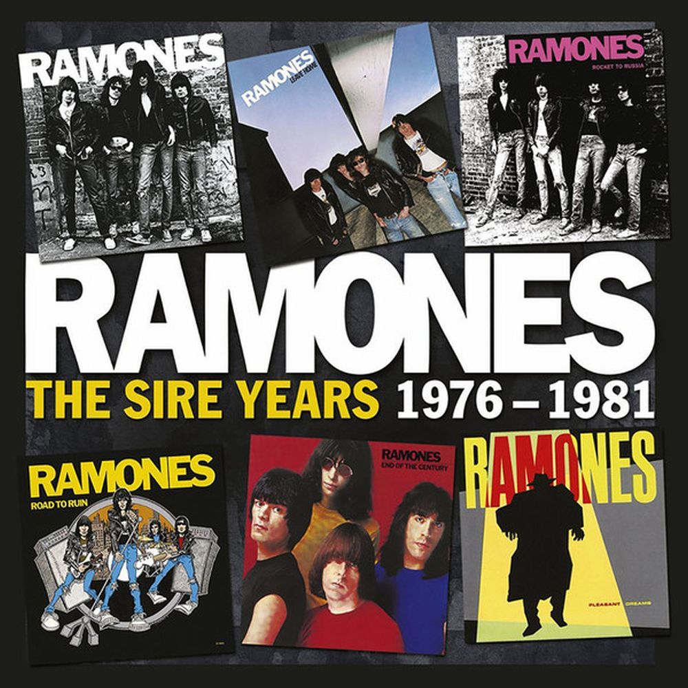 Ramones - Sire Years 1976-1981, The (Ramones/Leave Home/Rocket To Russia/Road To Ruin/End Of The Century/Pleasant Dreams) (6CD) - CD - New