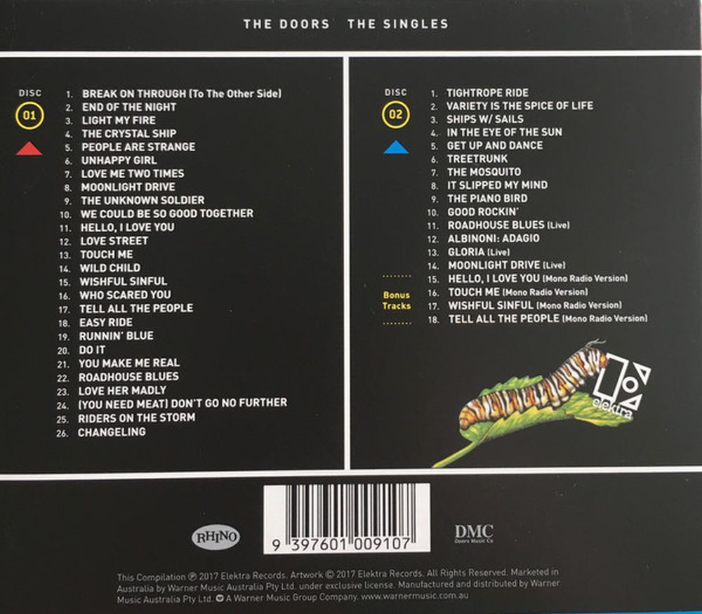 Doors - Singles, The (2CD) - CD - New