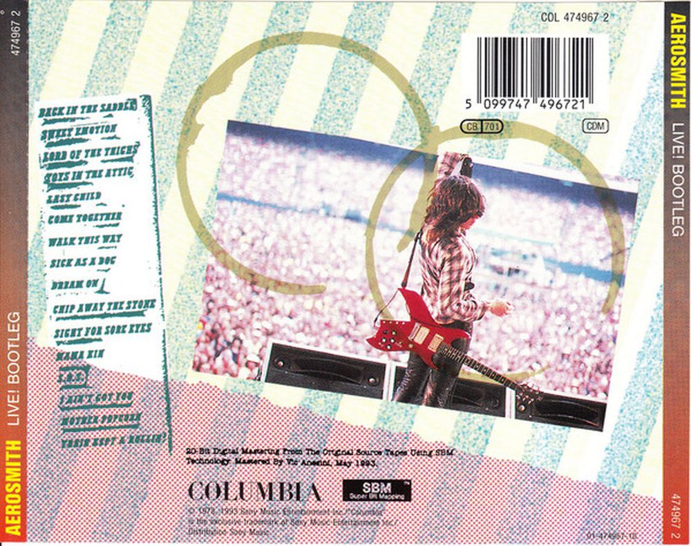 Aerosmith - Live! Bootleg (Euro.) - CD - New