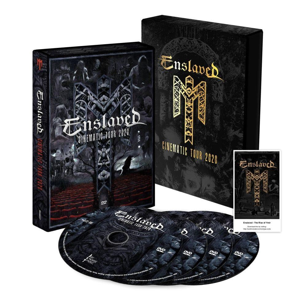 Enslaved - Cinematic Tour 2020 (Ltd. Ed. 4DVD Box Set w. download card) (R0) - DVD - Music