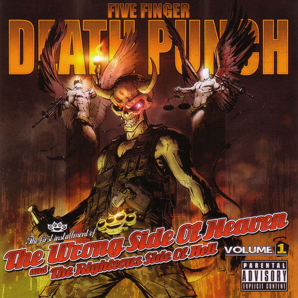 Five Finger Death Punch - Wrong Side Of Heaven and Righteous Side Of Hell Volume 1 (3 Bonus Tracks) - CD - New
