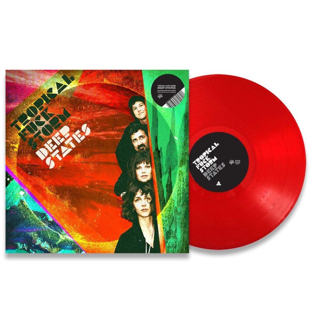 Tropical Fuck Storm - Deep States (Australian Exclusive Translucent Red Vinyl) - Vinyl - New
