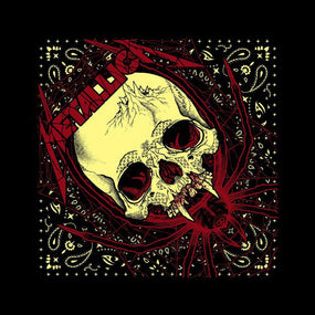 Metallica - Bandana (Spider Skull) (54mm x 52mm)
