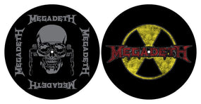 Megadeth - Turntable Slipmat Pair (Radioactive)