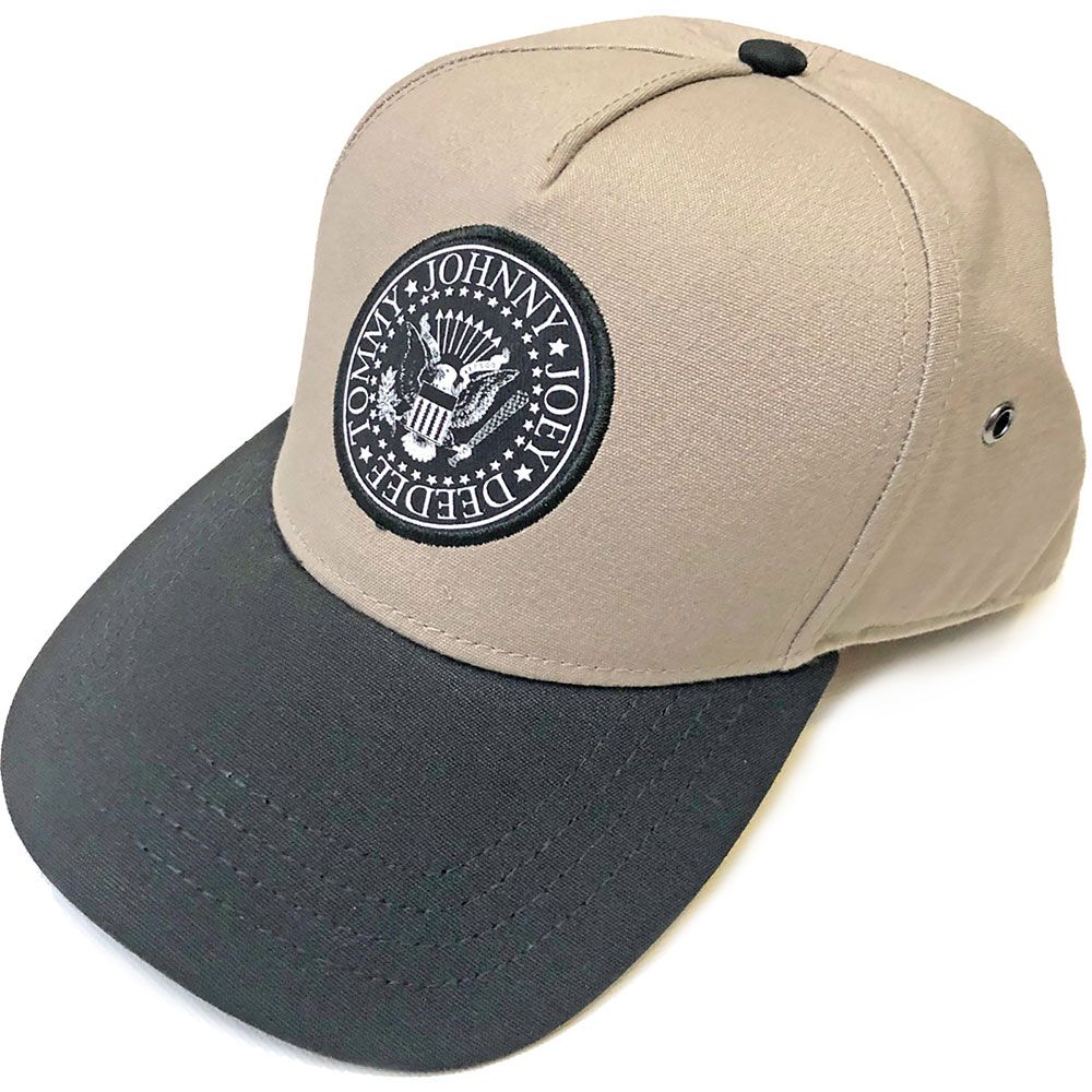 Ramones - Premium Snapback Sand Cap (Presidential Seal)