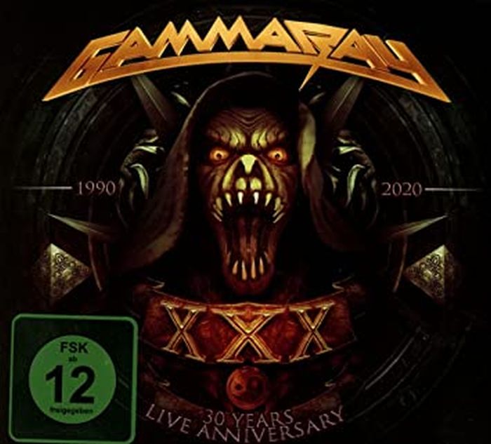 Gamma Ray - 30 Years Live Anniversary - XXX 1990-2020 (2CD/DVD) - CD - New