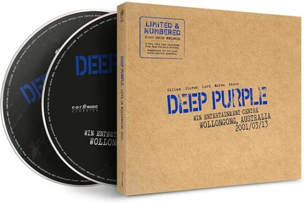 Deep Purple - Live In Wollongong 2001 (Ltd. Ed. 2CD - numbered ed. of 10,000) - CD - New