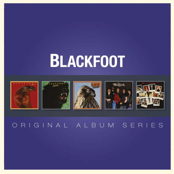 Blackfoot - Original Album Series (Strikes/Tomcattin'/Marauder/Siogo/Vertical Smiles) (5CD) - CD - New