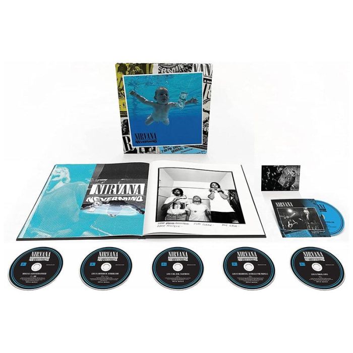 Nirvana ? Nevermind (30th Anniversary Super Deluxe Edition 5CD+Blu-Ray remastered reissue) (R0) - CD - New