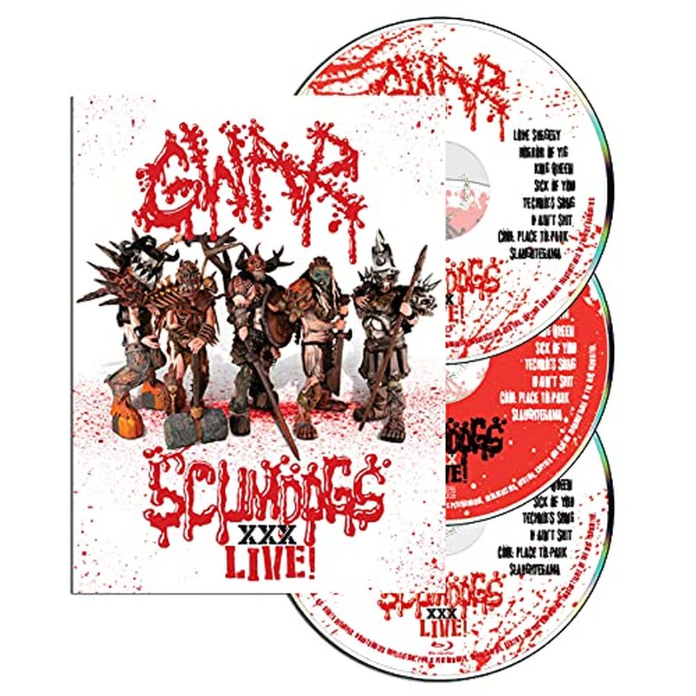 Gwar - Scumdogs XXX Live! (CD/DVD/Blu-Ray) - CD - New