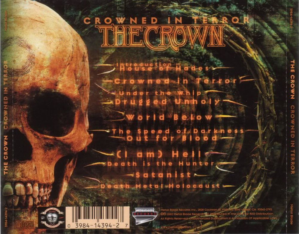 Crown - Crowned In Terror - CD - New