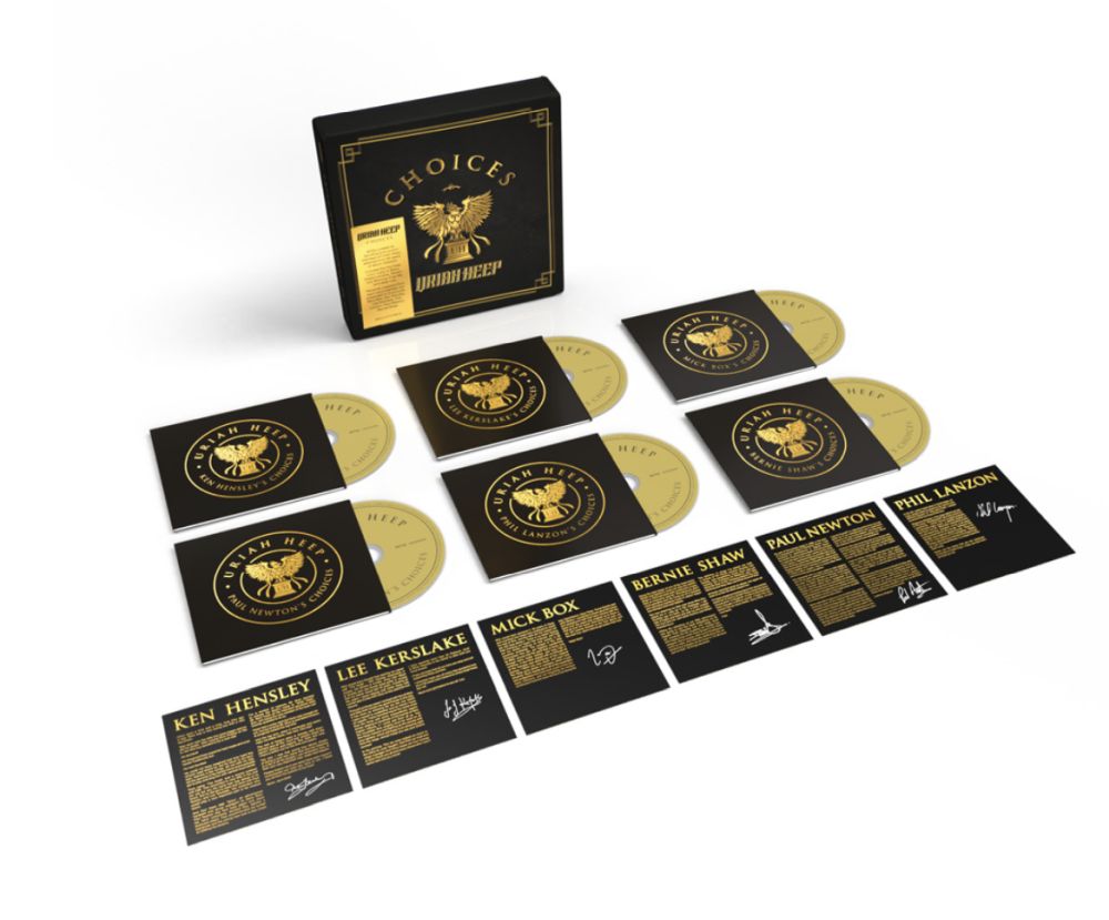 Uriah Heep - Choices (6CD Box Set) - CD - New