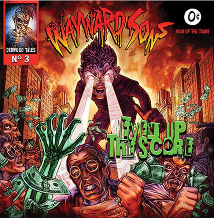 Wayward Sons - Even Up The Score - CD - New