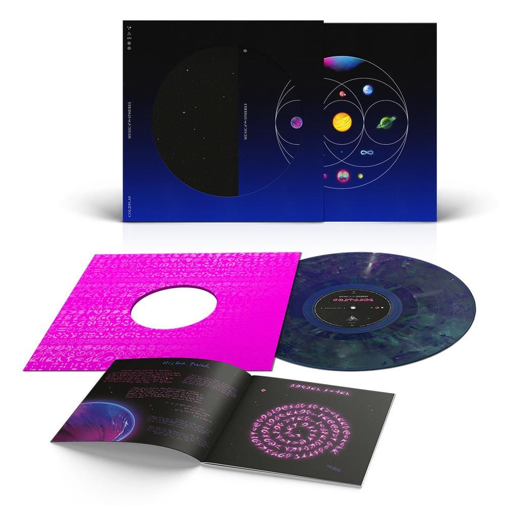 Coldplay - Music Of The Spheres (Recycled Splatter Vinyl) - Vinyl - New