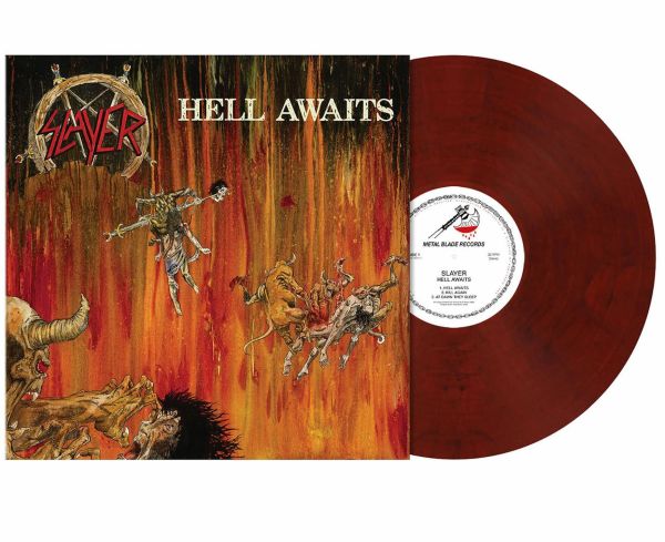 Slayer - Hell Awaits (Ltd. Ed. 2021 Velvet Red Marbled vinyl reissue with poster) - Vinyl - New
