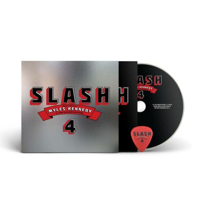 Slash feat. Myles Kennedy And The Conspirators - 4 (with random coloured inner sleeve & guitar pick) - CD - New