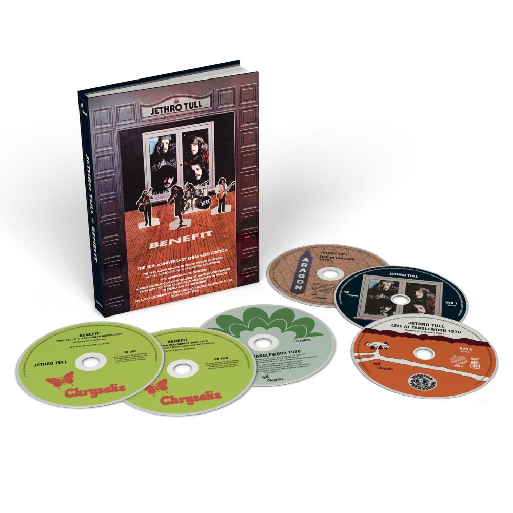 Jethro Tull - Benefit (50th Anniversary Ed. 4CD/2DVD Box Set) - CD - New