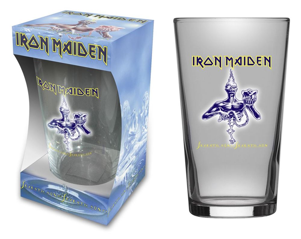 Iron Maiden - Beer Glass - Pint - Seventh Son
