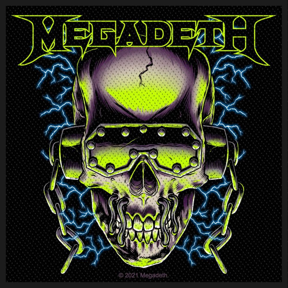 Megadeth - Vic Rattlehead (100mm x 100mm) Sew-On Patch