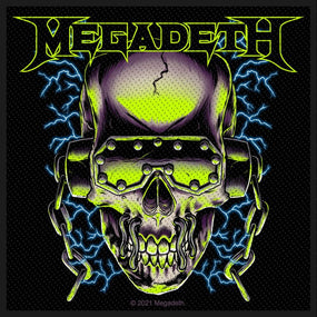 Megadeth - Vic Rattlehead (100mm x 100mm) Sew-On Patch
