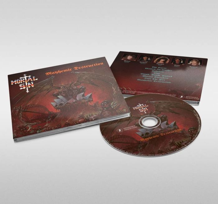 Mortal Sin - Mayhemic Destruction (digi.) - CD - New
